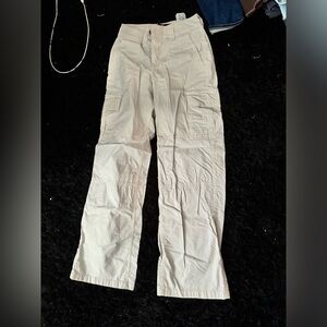 Hollister crème cargos